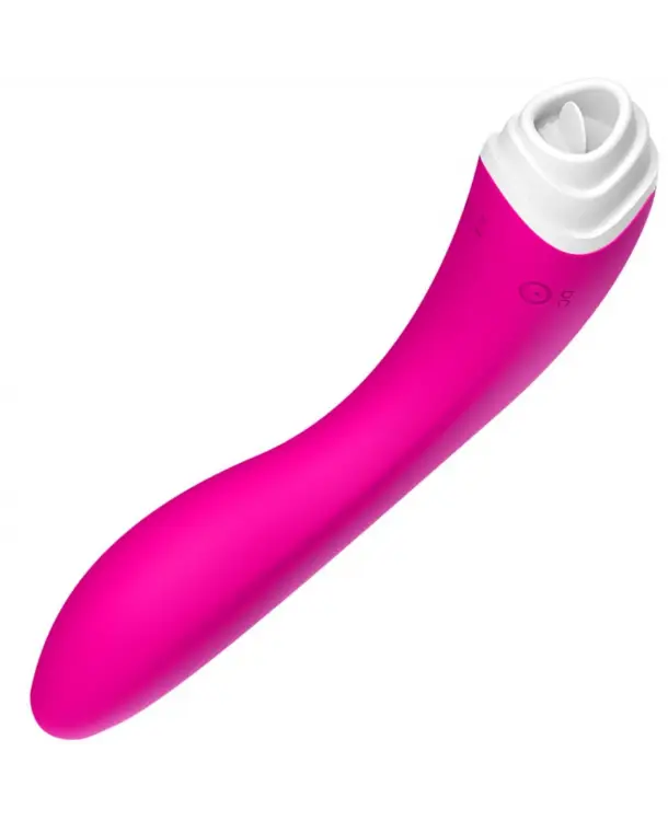 Fairyland roze silikonski klitoralni masažer — 19,5 cm — 52 00015